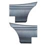 Rear Hardtop Door Panels (Pair) - 1975-76 Duster, Duster 360 and Dart Sport